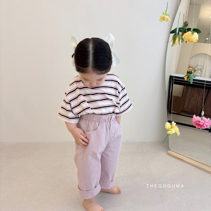 Thegoguma - Korean Children Fashion - #designkidswear - Dice Comfortable Cotton Pants - 8