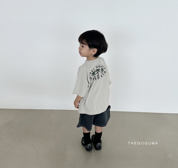 Thegoguma - Korean Children Fashion - #designkidswear - Rico Palm Tree Tee - 6