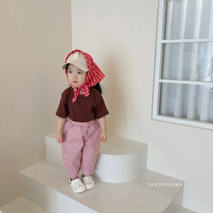 Thegoguma - Korean Children Fashion - #designkidswear - Roll Rib Span Tee - 5