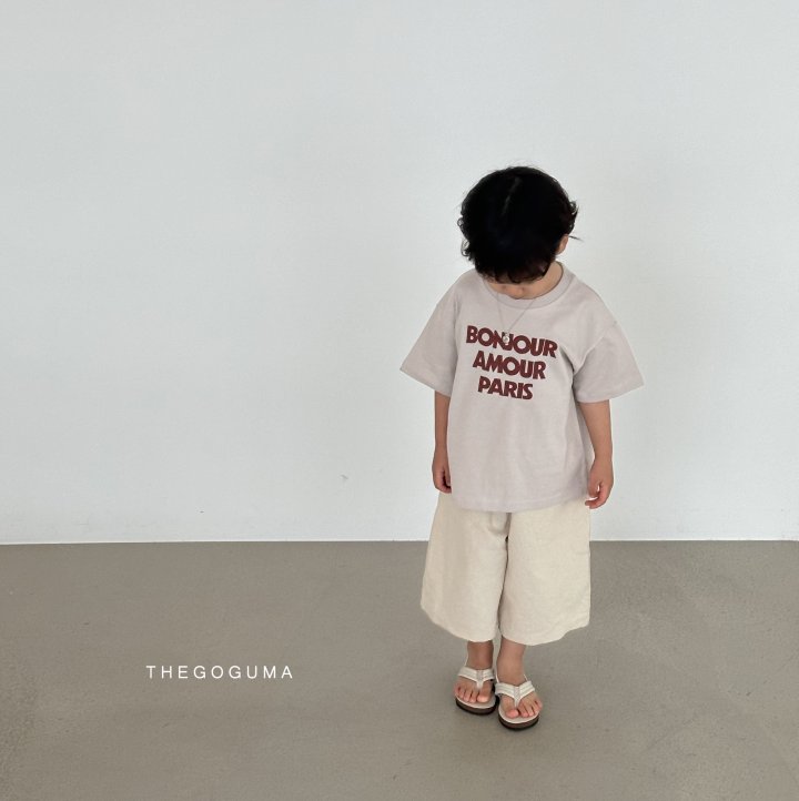 Thegoguma - Korean Children Fashion - #discoveringself - Bonjour Tee - 12