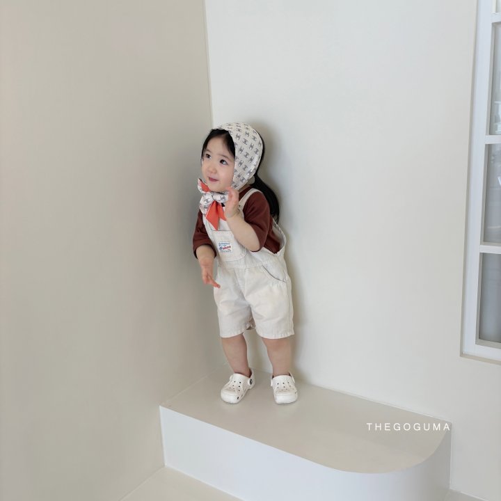 Thegoguma - Korean Children Fashion - #designkidswear - Label Blue Pants - 4