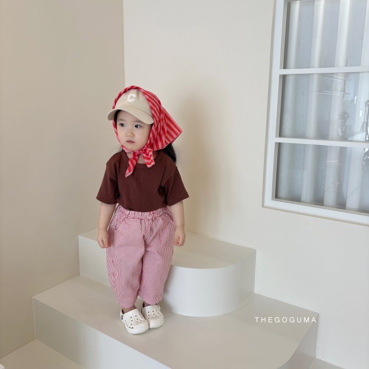 Thegoguma - Korean Children Fashion - #discoveringself - Striped Pants - 4