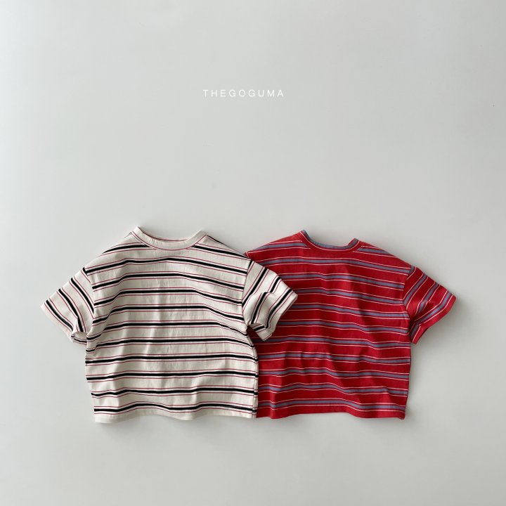 Thegoguma - Korean Children Fashion - #fashionkids - Stella Stripe Tee