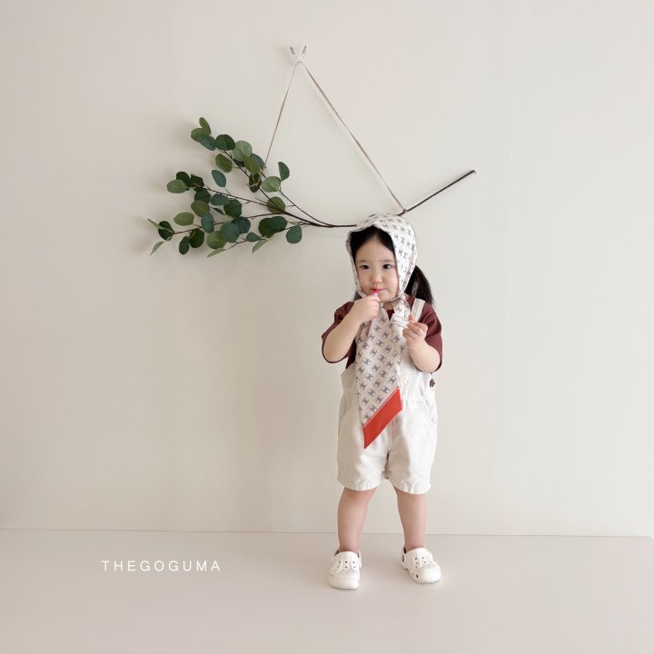 Thegoguma - Korean Children Fashion - #fashionkids - Label Blue Pants - 5