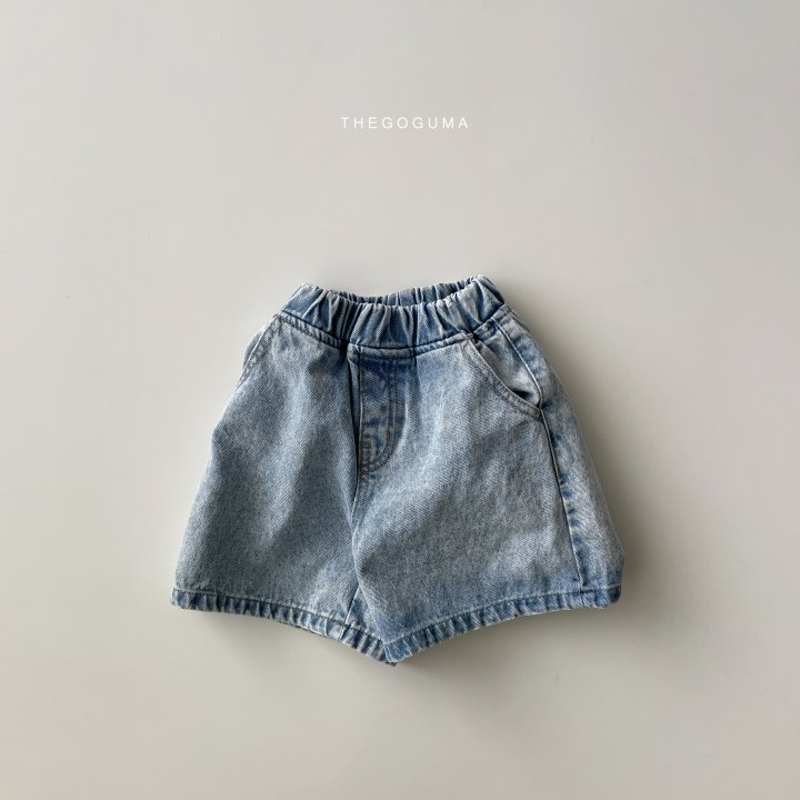 Thegoguma - Korean Children Fashion - #kidsshorts - Snow Blue Pants