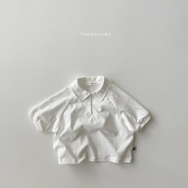 Thegoguma - Korean Children Fashion - #kidsstore - High Plain Collar Tee