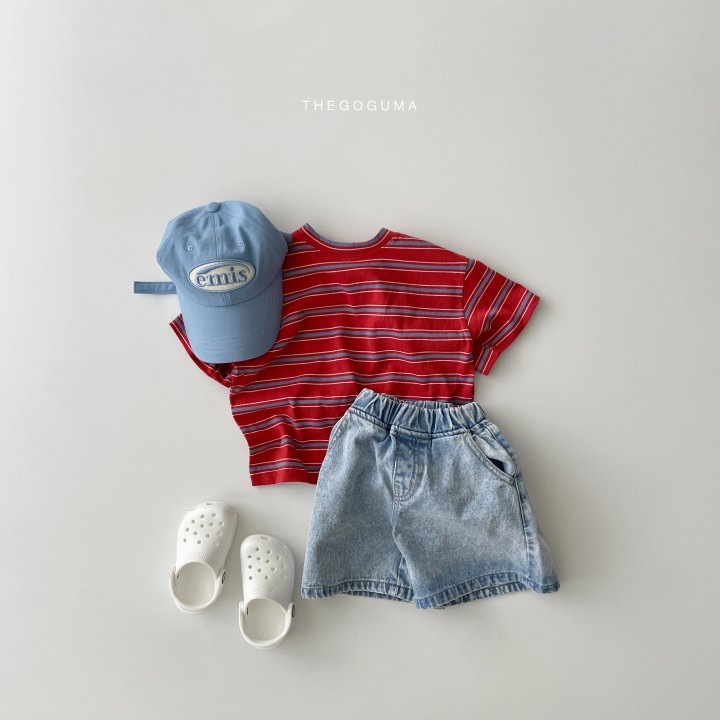 Thegoguma - Korean Children Fashion - #kidsstore - Stella Stripe Tee - 3