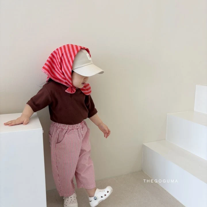 Thegoguma - Korean Children Fashion - #kidsstore - Roll Rib Span Tee - 9