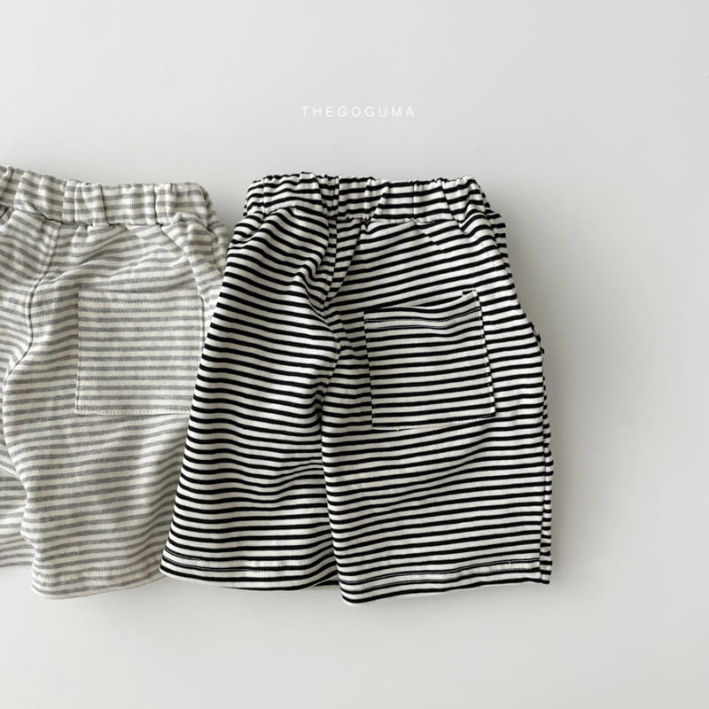 Thegoguma - Korean Children Fashion - #kidzfashiontrend - Jerry Stripe Pants - 12