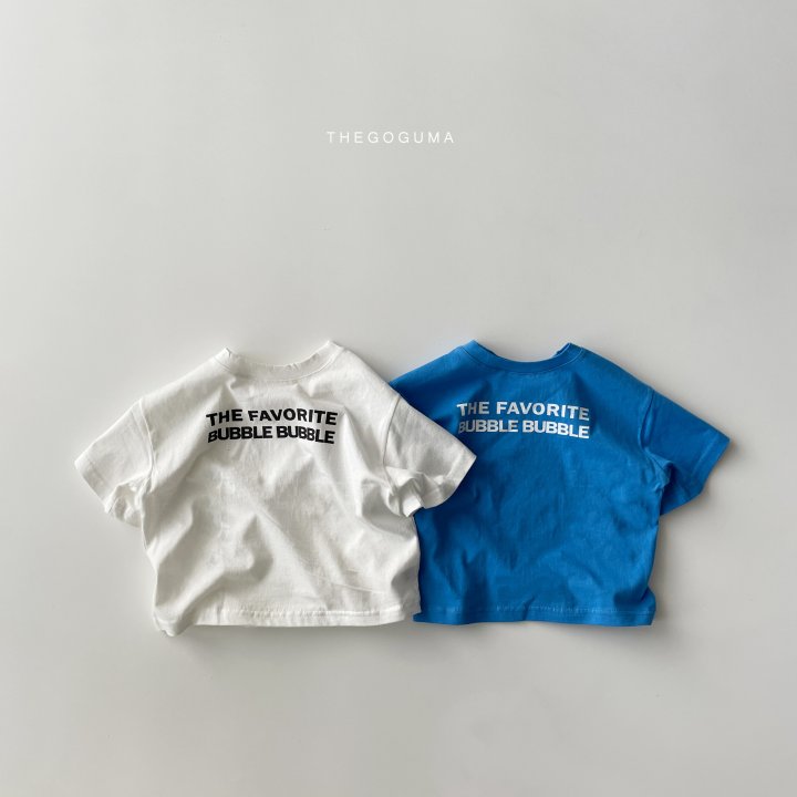 Thegoguma - Korean Children Fashion - #littlefashionista - Bubble Tee