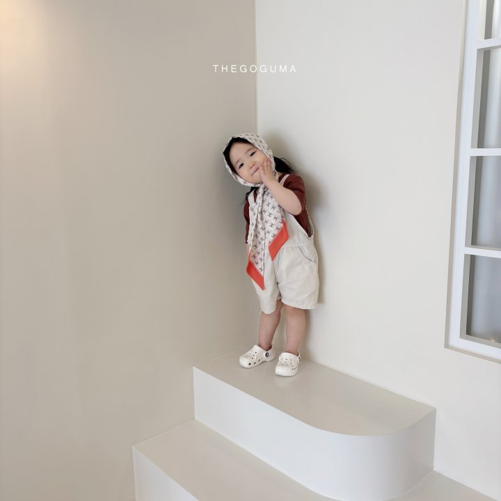 Thegoguma - Korean Children Fashion - #littlefashionista - Label Blue Pants - 10