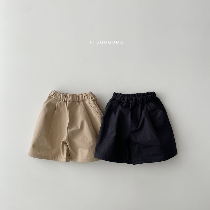 Thegoguma - Korean Children Fashion - #magicofchildhood - Chino Half Cotton Pants
