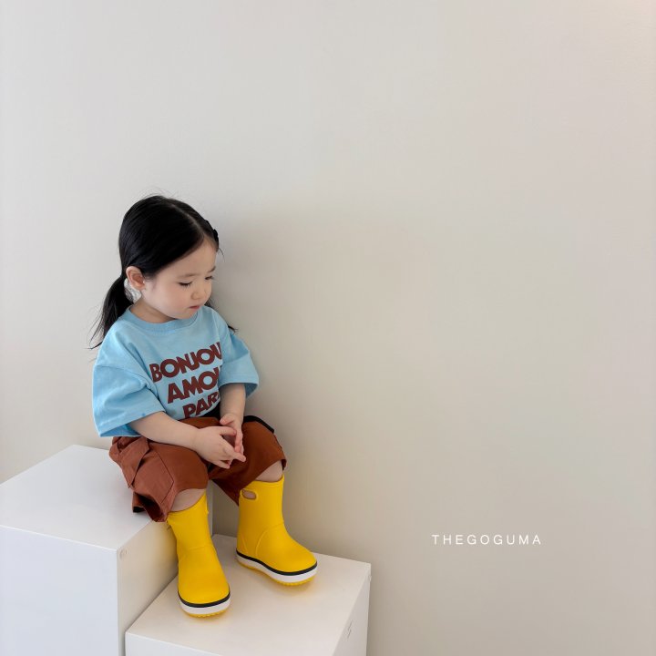 Thegoguma - Korean Children Fashion - #magicofchildhood - Bonjour Tee - 5
