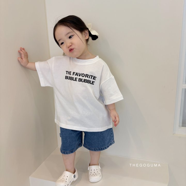Thegoguma - Korean Children Fashion - #magicofchildhood - Bubble Tee - 2