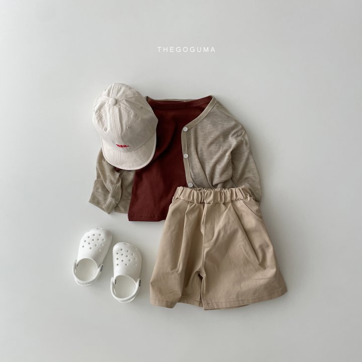 Thegoguma - Korean Children Fashion - #minifashionista - Chino Half Cotton Pants - 2