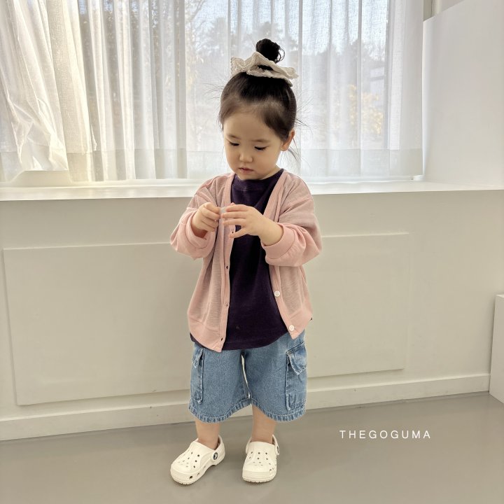 Thegoguma - Korean Children Fashion - #magicofchildhood - Half Blue Pants - 4