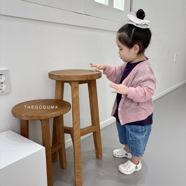 Thegoguma - Korean Children Fashion - #prettylittlegirls - Half Blue Pants - 5