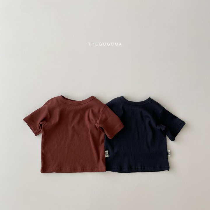 Thegoguma - Korean Children Fashion - #prettylittlegirls - Roll Rib Span Tee