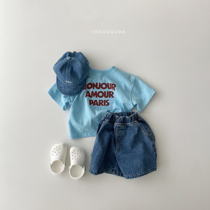 Thegoguma - Korean Children Fashion - #stylishchildhood - Wide Denim Pants - 3