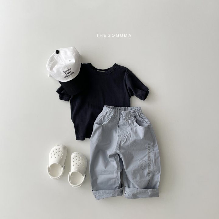 Thegoguma - Korean Children Fashion - #todddlerfashion - Dice Comfortable Cotton Pants - 3