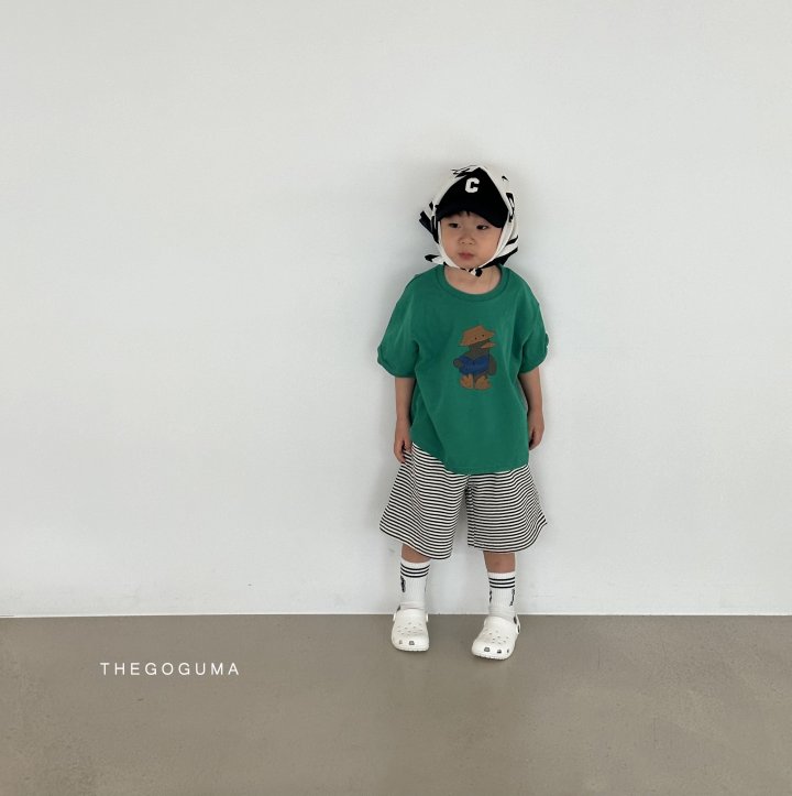 Thegoguma - Korean Children Fashion - #todddlerfashion - Duck Reading Tee - 12
