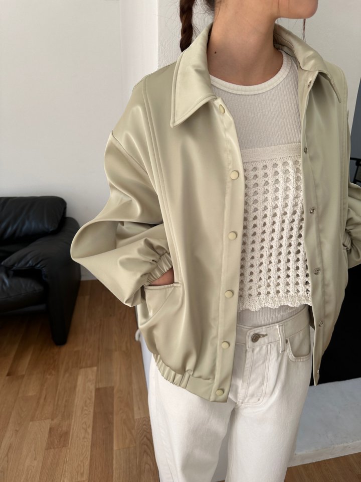 Unbound - Korean Women Fashion - #momslook - Satin Jumper - 6