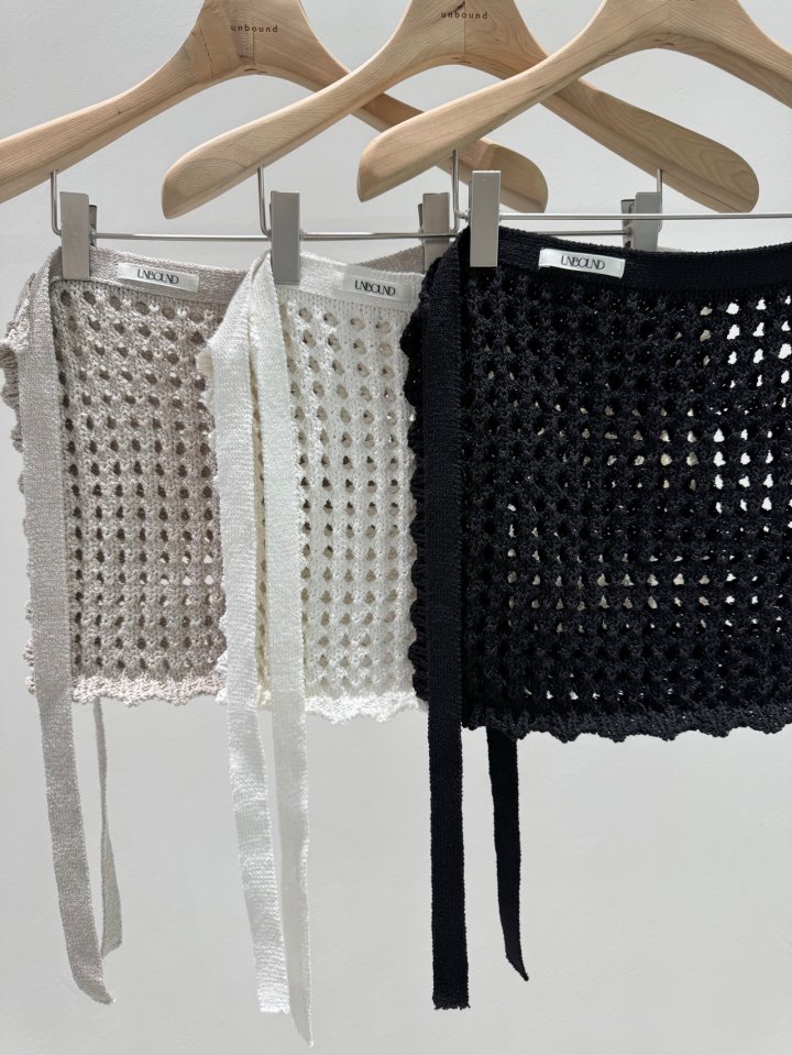 Unbound - Korean Women Fashion - #momslook - Scaci Wrap Knit Skirt - 2
