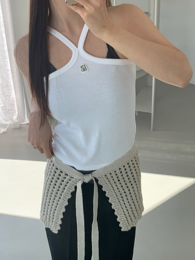 Unbound - Korean Women Fashion - #womensfashion - Scaci Wrap Knit Skirt - 4