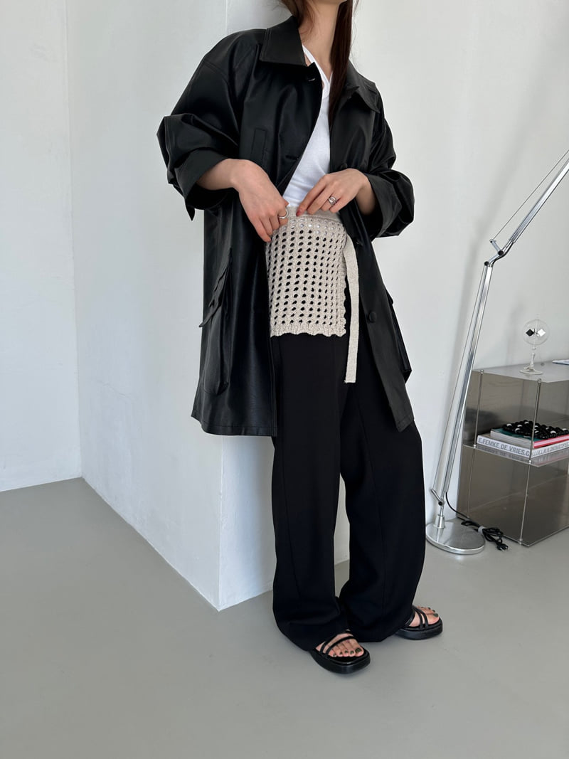 Unbound - Korean Women Fashion - #momslook - Scaci Wrap Knit Skirt - 6