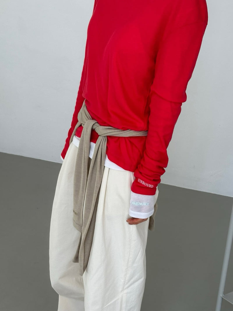 Unbound - Korean Women Fashion - #momslook - Fran Tee - 8