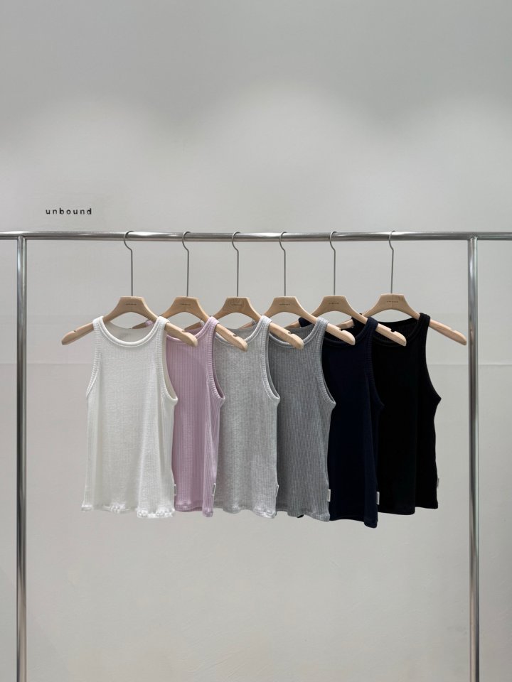 Unbound - Korean Women Fashion - #momslook - Mild Sleeveless Tee