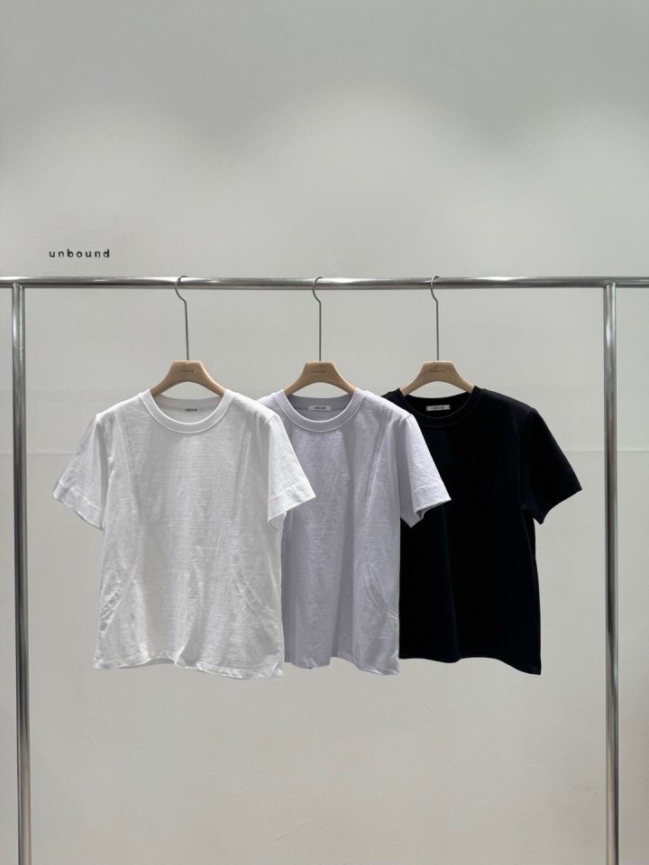 Unbound - Korean Women Fashion - #momslook - Double Slit Tee