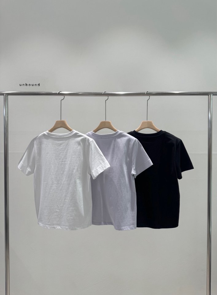 Unbound - Korean Women Fashion - #momslook - Double Slit Tee - 3