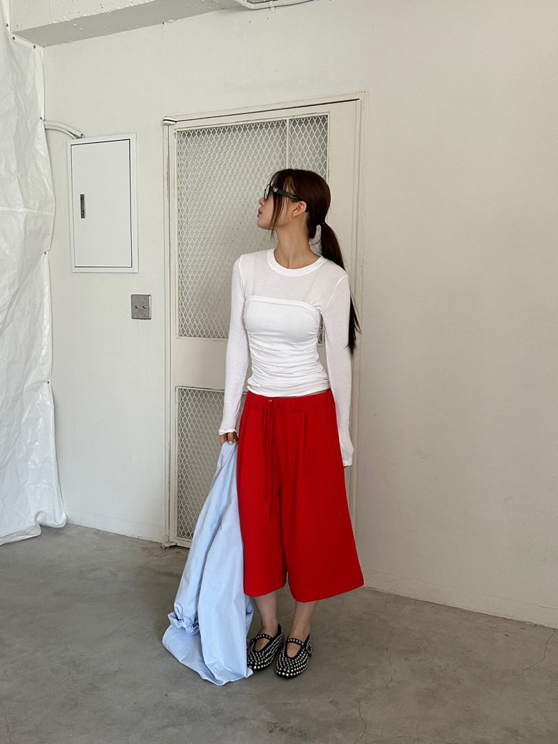 Unbound - Korean Women Fashion - #momslook - Max Bermuda Pants - 7
