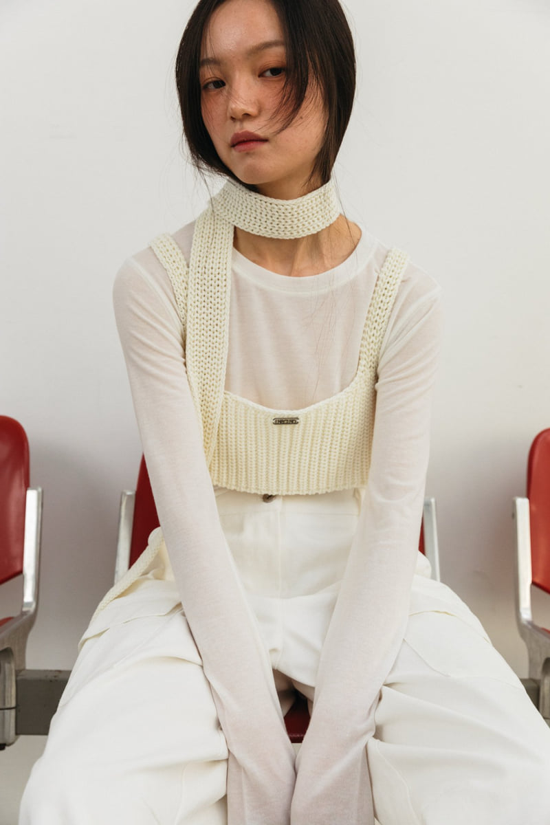 Unbound - Korean Women Fashion - #momslook - Muffle Bustier Top - 10