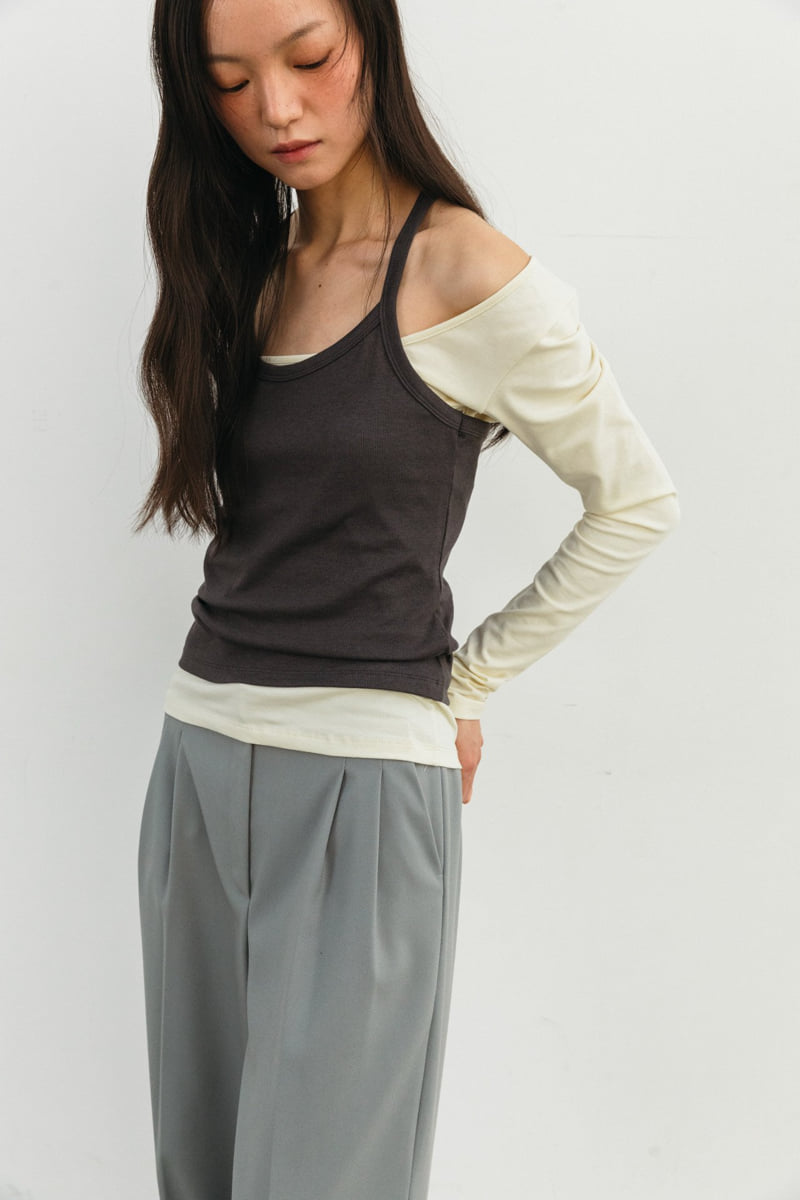 Unbound - Korean Women Fashion - #womensfashion - Core Sleeveless Tee - 4