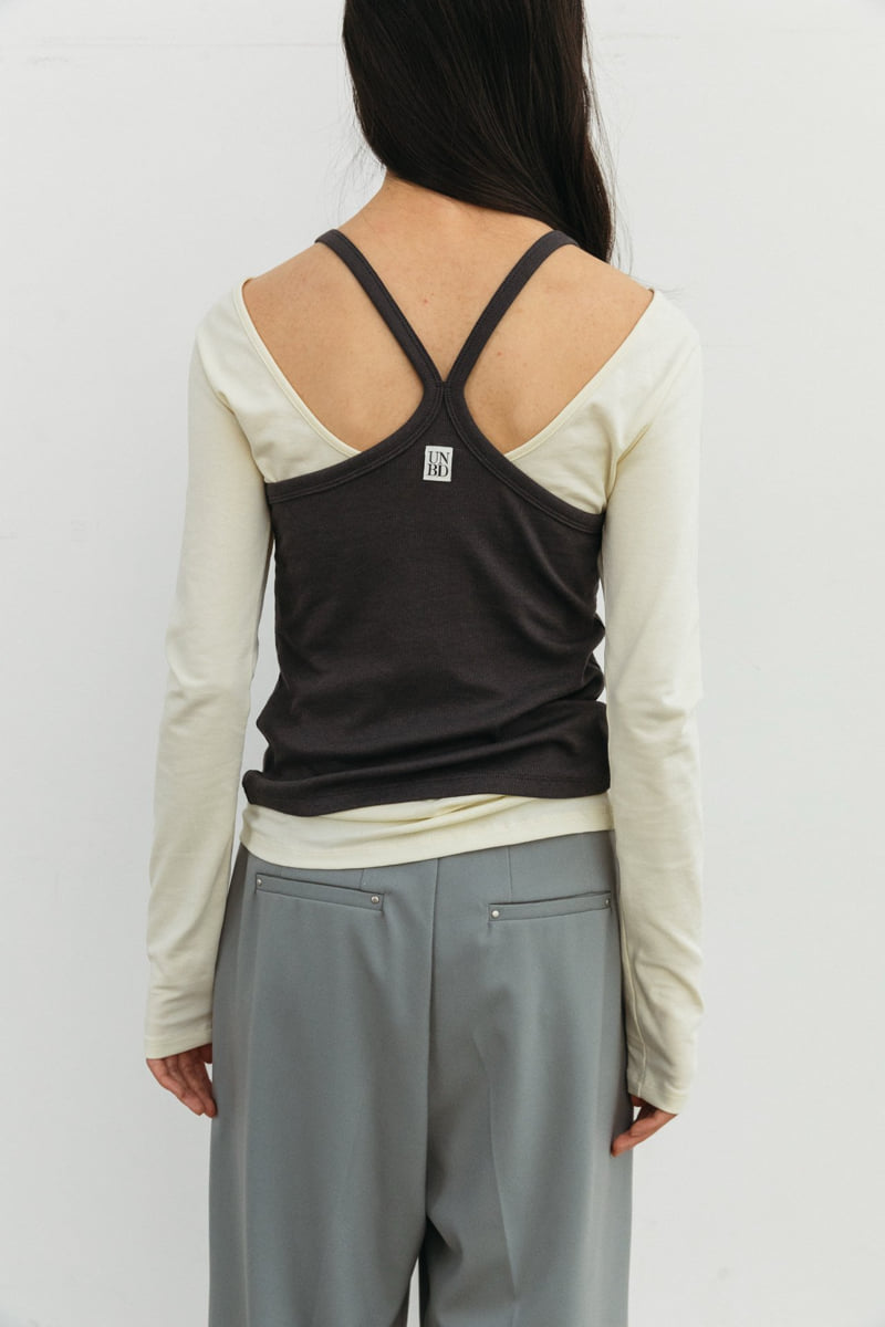Unbound - Korean Women Fashion - #momslook - Core Sleeveless Tee - 5