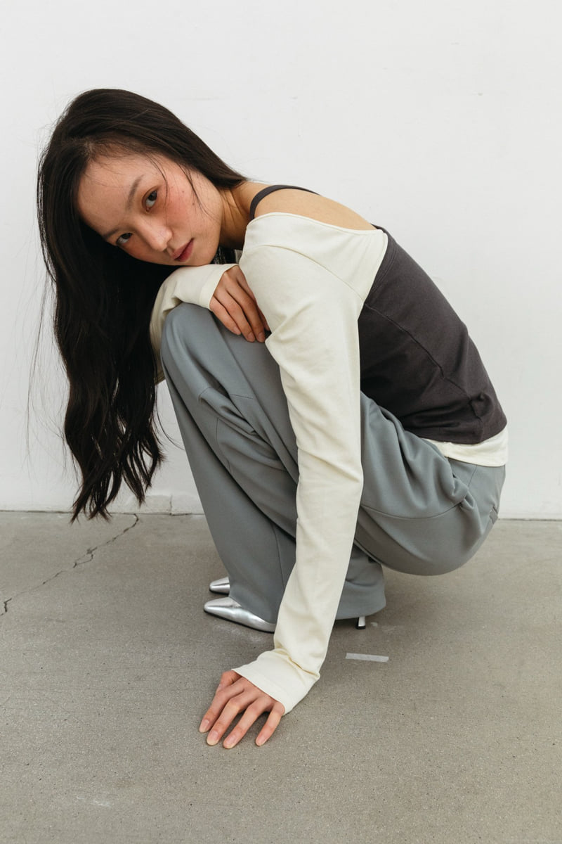Unbound - Korean Women Fashion - #momslook - Ballet Tee - 5