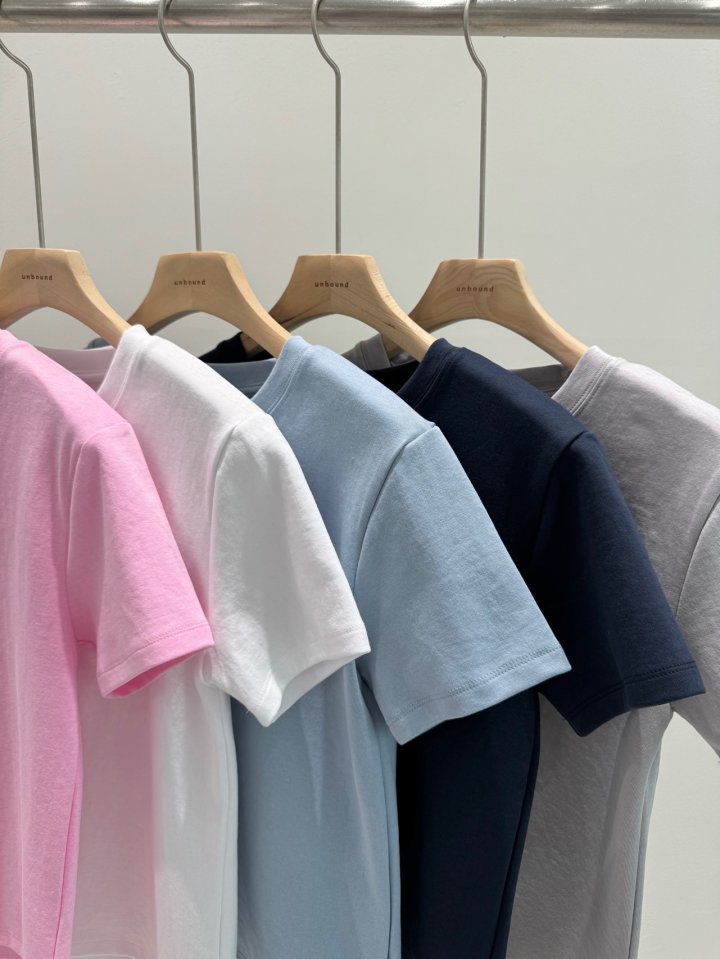 Unbound - Korean Women Fashion - #momslook - Royal Tee - 2