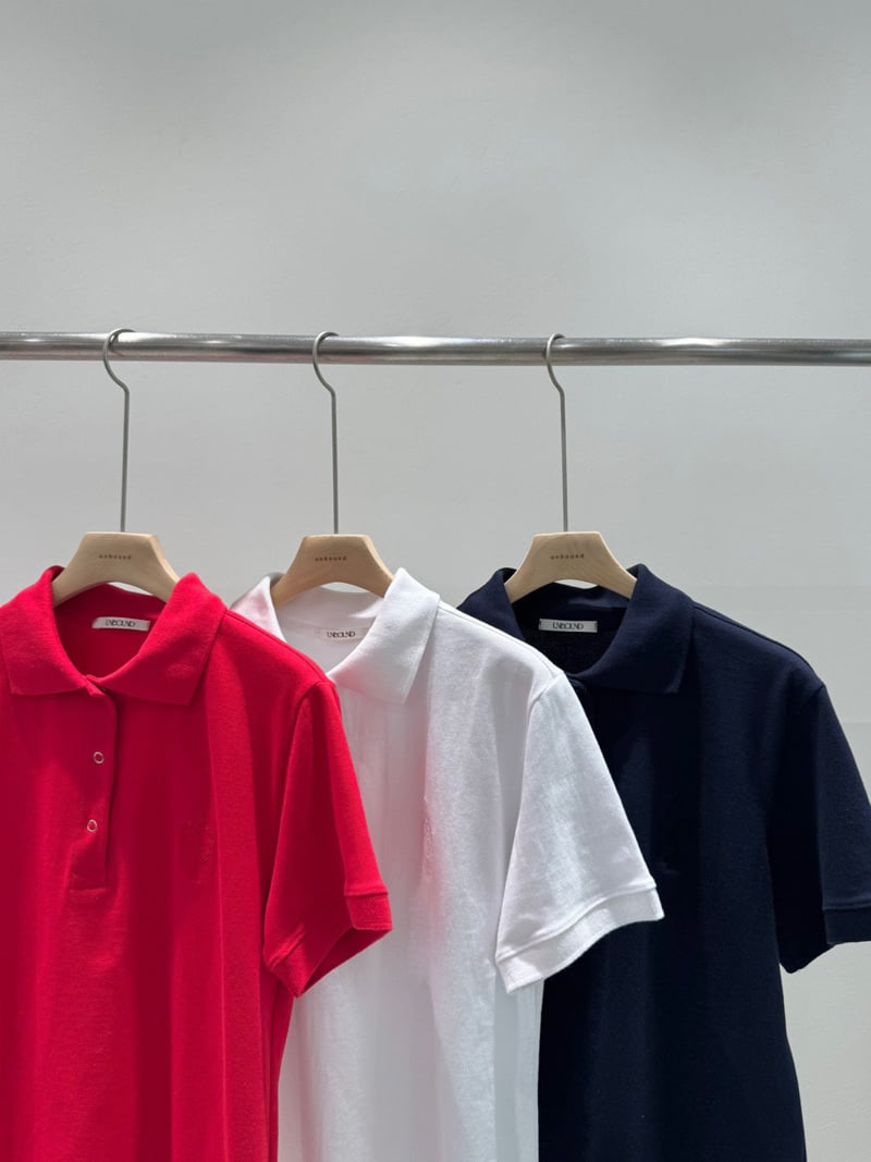 Unbound - Korean Women Fashion - #momslook - Bird Collar Tee - 2