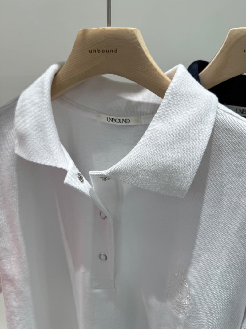 Unbound - Korean Women Fashion - #momslook - Bird Collar Tee - 4