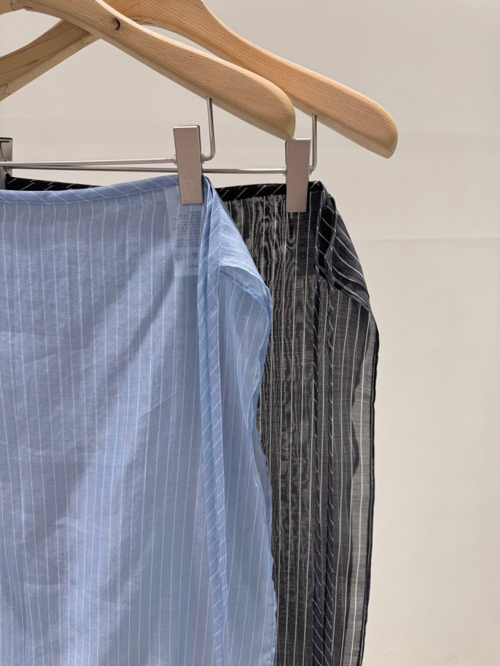 Unbound - Korean Women Fashion - #momslook - Stripe Layered Skirt - 2