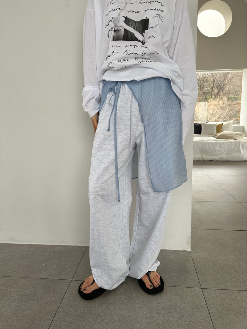 Unbound - Korean Women Fashion - #momslook - Stripe Layered Skirt - 6