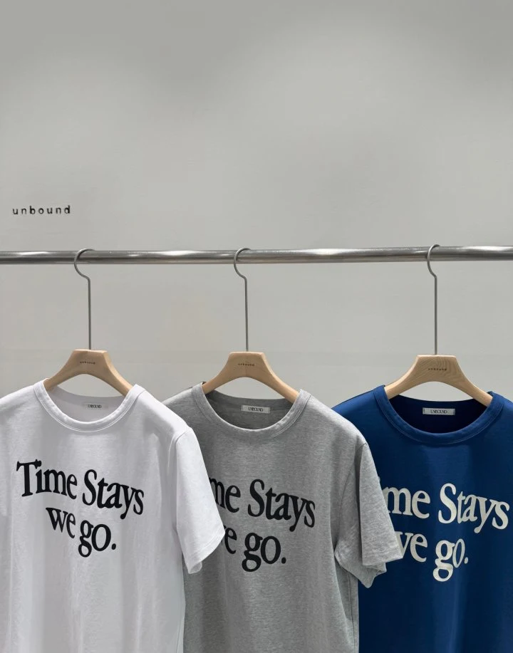 Unbound - Korean Women Fashion - #momslook - Time Tee - 2