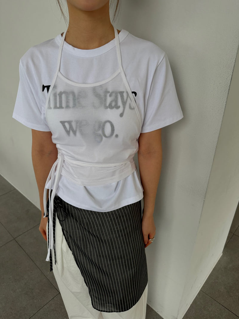 Unbound - Korean Women Fashion - #womensfashion - Time Tee - 4