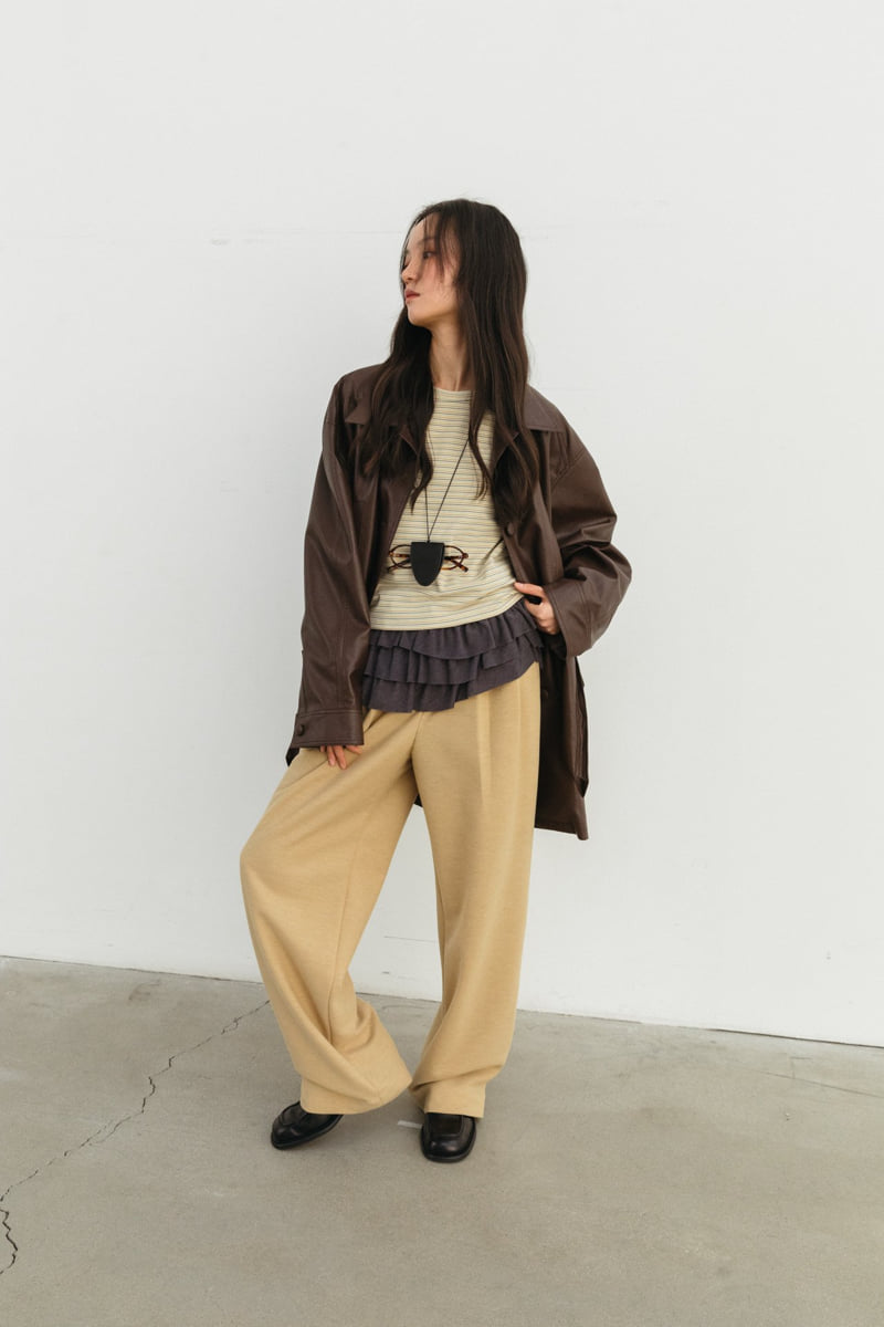 Unbound - Korean Women Fashion - #romanticstyle - Detail Button Pants - 7