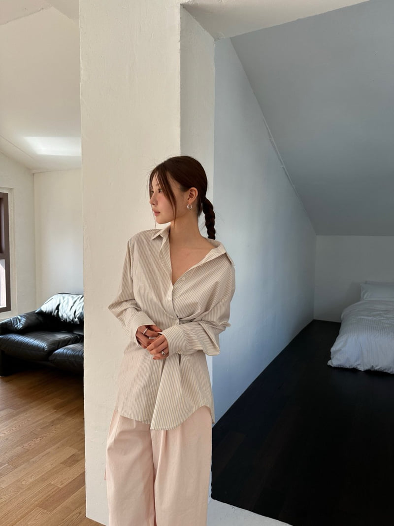 Unbound - Korean Women Fashion - #vintageinspired - Lang Shirt - 7