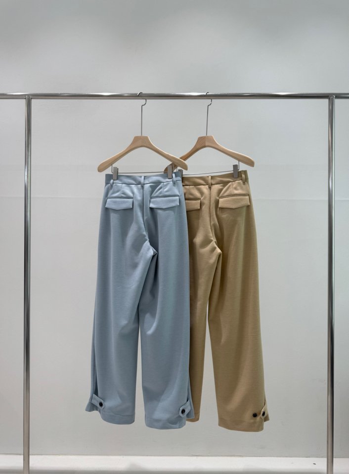 Unbound - Korean Women Fashion - #vintageinspired - Detail Button Pants - 4