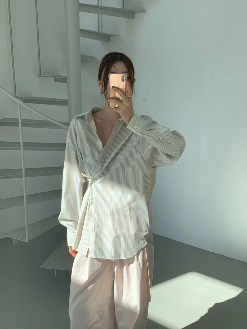 Unbound - Korean Women Fashion - #vintagekidsstyle - Lang Shirt - 8