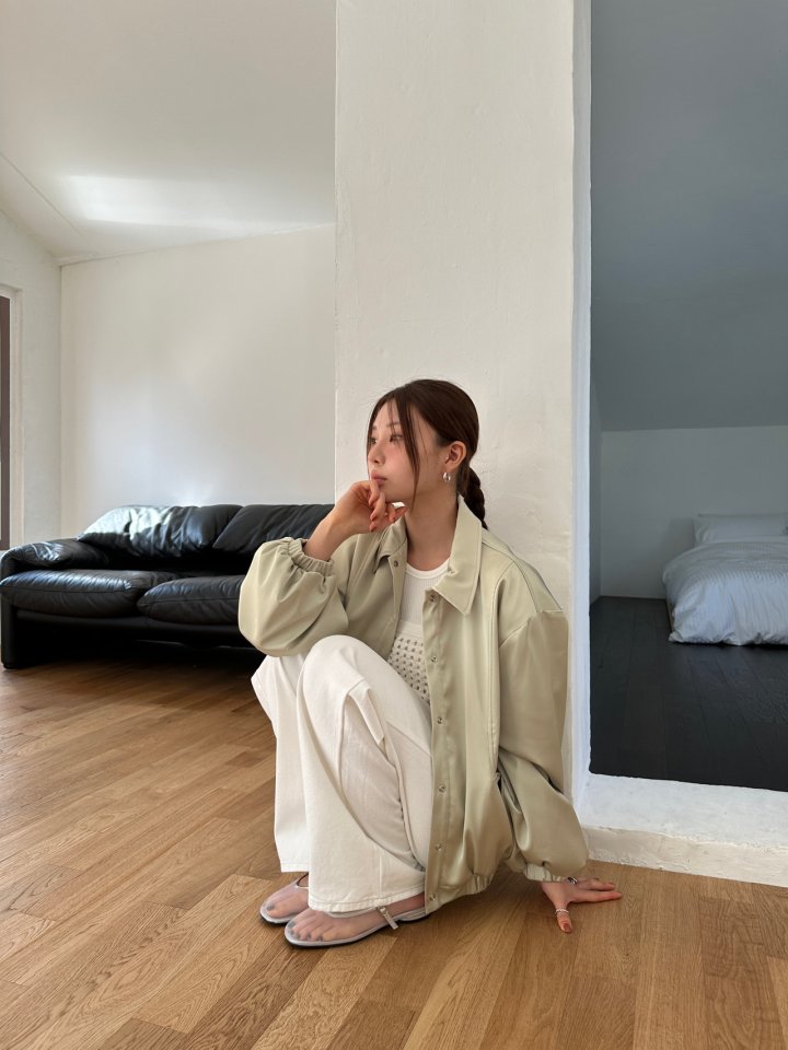 Unbound - Korean Women Fashion - #womensfashion - Satin Jumper - 5